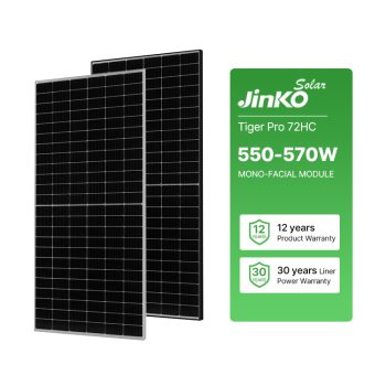 JINKO 550W–570W N-TYPE MONOCRYSTALLINE SOLAR PANEL