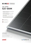 LONGI LR7-72HYD 625W–660W SOLAR PANEL